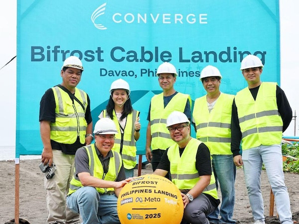 Converge ICT lands Bifrost subsea cable in Davao