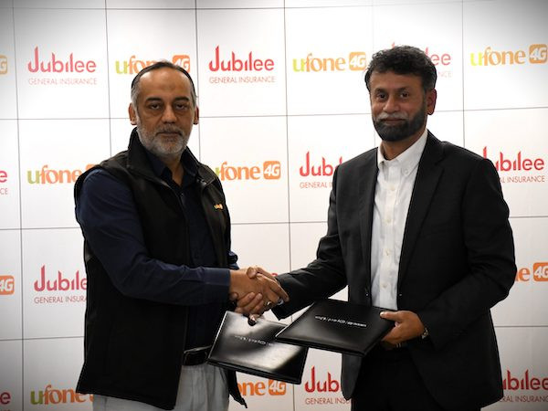 Ufone partners with JGI to sell insurance plans to customers