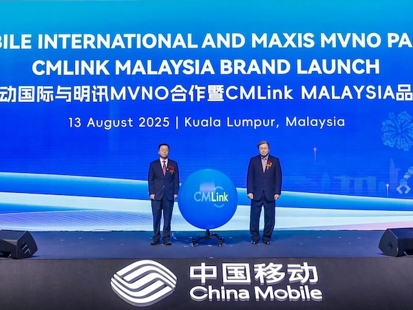 China Mobile launches CMLink MVNO in Malaysia with Maxis