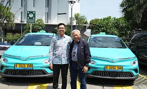 Indosat teams with Xanh SM for connected electric taxis