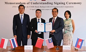 ZTE and CIMB Expand Strategic Partnership to Support 5G Deployment and Digital Infrastructure across ASEAN