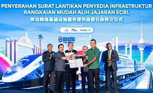 Maxis to provide telecoms infrastructure for East Coast Rail Link