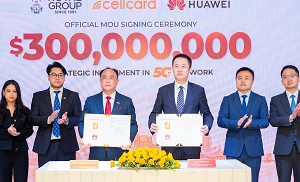 Cambodia’s CellCard taps Huawei for US$300m network upgrade project