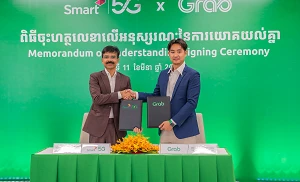 Smart Axiata and Grab aim to boost digital mobility in Cambodia