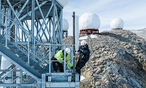 Telenor deploys a mobile base station in Antarctica for Troll