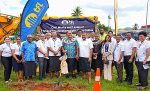 Telecom Fiji starts work on new fibre project for Vanua Levu